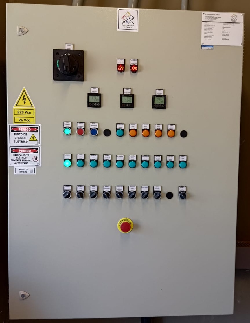 Painel Elétrico Para Controle de ETE